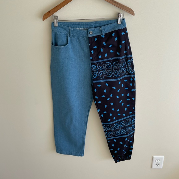 Size 27 Paisley Reworked Jeans - Picture 5 of 17